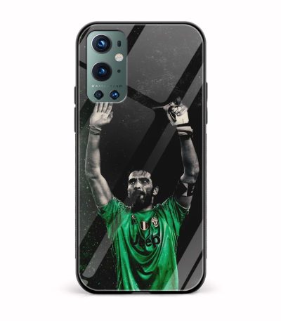 Football - Buffon Printed Glass Back Phone Case