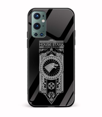 House Of Stark - Winter is coming Printed Glass Back Phone Case