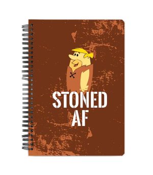 Stoned AF Printed Notebook